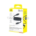 Kabelis USB C - USB C 1m 100W magnetinis, porėto silikono izoliacija, juodas BASEUS Kabelis USB C - USB C 1m 100W magnetinis, porėto silikono izoliacija, juodas BASEUS