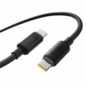 USB C - USB C Cable 1m 100W magnetic, porous silicone insulation, black BASEUS