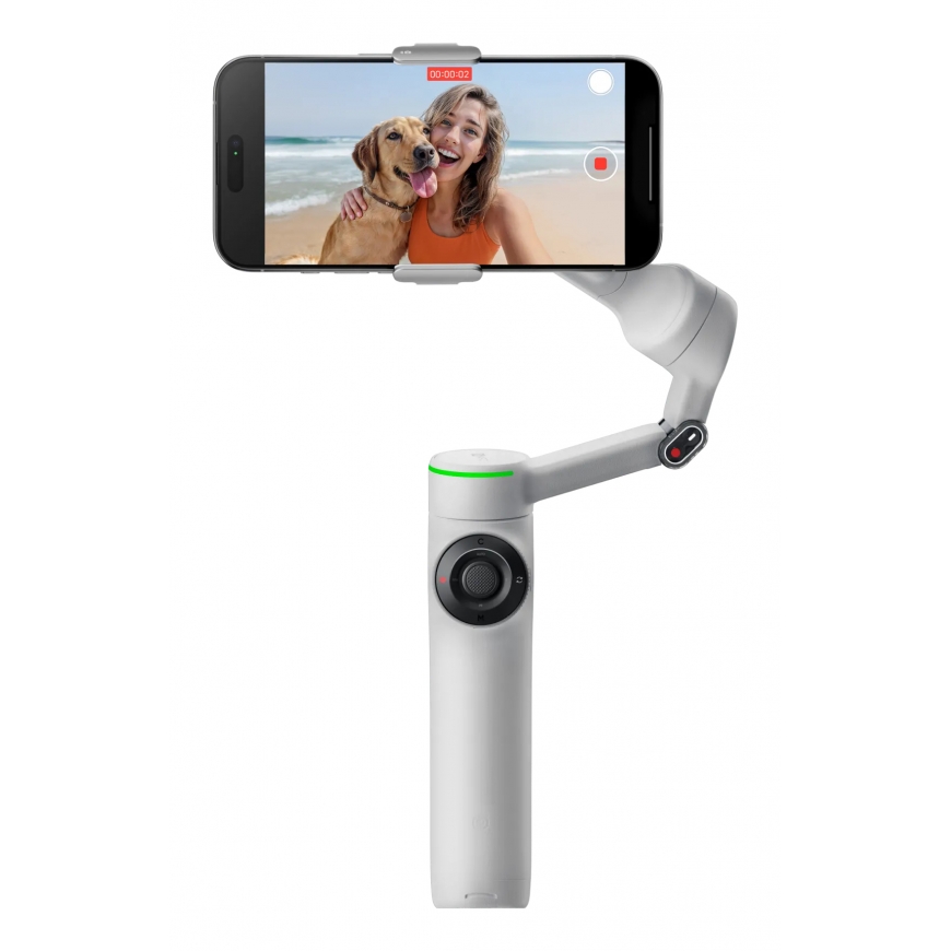 Insta360 Flow 2 Pro Älypuhelimen kameranvakaaja Valkoinen – 2