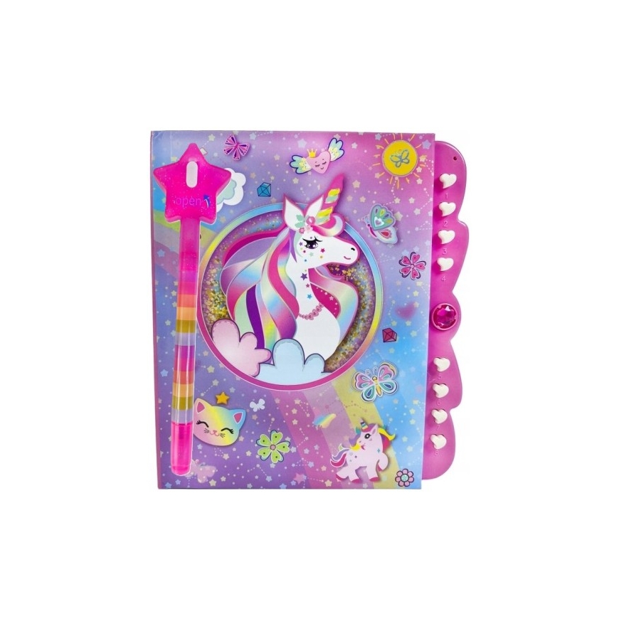 Norimpex *SECRET DIARY, unicorns, cards.