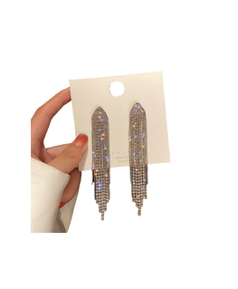 Brilio Silver Beautiful silver earrings Hummingbirds EA1205W