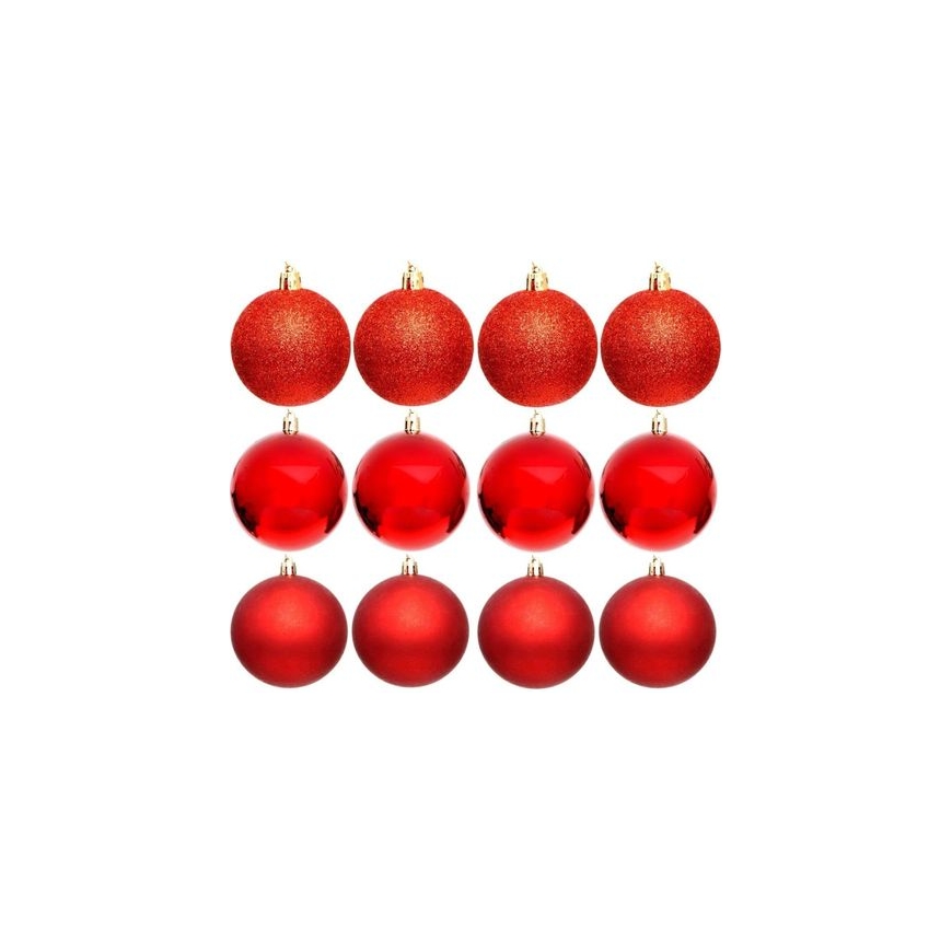 Christmas Decoration PLASTIC BAUBLE 6CM SET OF 35 PCS – 2