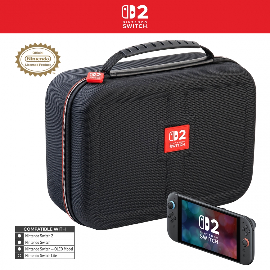 NACON NS262 Hardshell case -kotelo Nintendo Polyesteri musta – 3