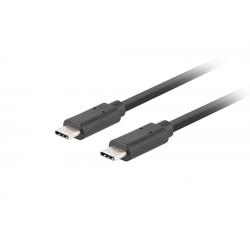Lanberg CA-CMCM-32CU-0005-BK USB cable USB 3.2 Gen 2 (3.1 Gen 2) 0.5 m USB C Black