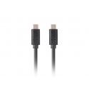 Lanberg CA-CMCM-32CU-0005-BK USB cable USB 3.2 Gen 2 (3.1 Gen 2) 0.5 m USB C Black