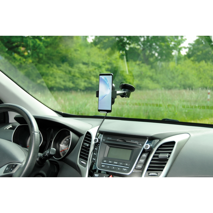 Vivanco Windshield Butler Pro Passiivne hoidja Mobiiltelefon/nutitelefon Must – 4