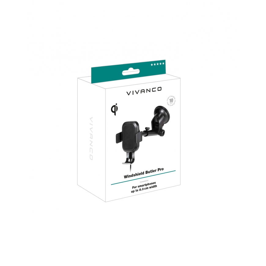 Vivanco Windshield Butler Pro Passiiviteline Matkapuhelin/älypuhelin musta – 5