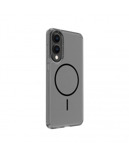 Samsung Galaxy S25 Edge Clear Case MagSafe Silikoni Läpinäkyvä