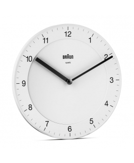Braun BC06W Kvarca pulkstenis Apaļš Balts