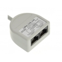 Solarix Splitter RJ45 kahteen 2x RJ45 (T-MOD 3-U5) Solarix Splitter RJ45 kahteen 2x RJ45 (T-MOD 3-U5)