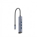 Cudy UH605 sąsajos šakotuvas USB 3.2 Gen 1 (3.1 Gen 1) Type-C 5000 Mbit/ai Pilka, Sidabras Cudy UH605 sąsajos šakotuvas USB 3.2 Gen 1 (3.1 Gen 1) Type-C 5000 Mbit/ai Pilka, Sidabras