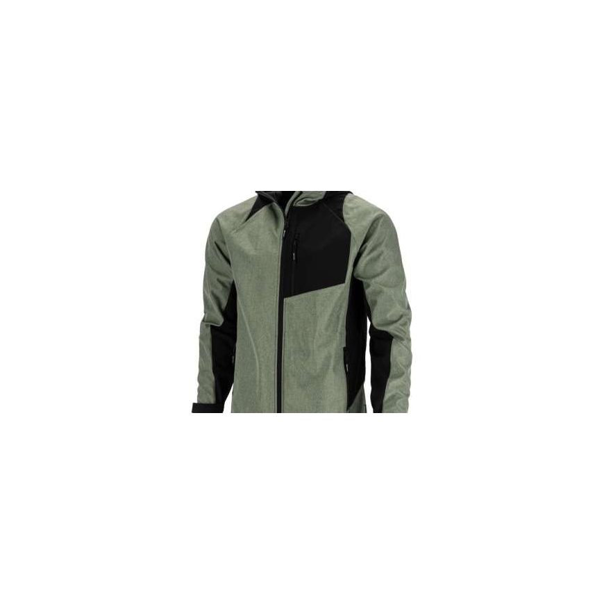 Lahti Pro Softshell jaka ar kapuci, zaļa un melna, "3xl", ce, lahti