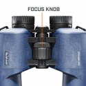 Bushnell 157050R žiūronai BaK-4 Porro Juoda, Mėlyna Bushnell 157050R žiūronai BaK-4 Porro Juoda, Mėlyna