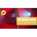 Quadralite Octadecagon Focus Softbox Para 180 cm Quadralite Octadecagon Focus Softbox Para 180 cm