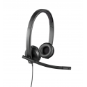 Logitech H570e Laisvų rankų įranga Vielinis Su lankeliu Biuras / skambučių centras USB A tipo Juoda Logitech H570e Laisvų rankų įranga Vielinis Su lankeliu Biuras / skambučių centras USB A tipo Juoda