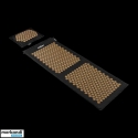 Медицинская матраца ECO с шипами для акупрессуры с подушкой, 130x50 см, XXL, золотые шипы, Rebel Active