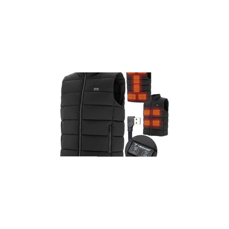 Šildāma veste M USB Trizand 26540
