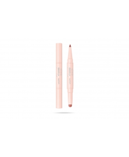 PUPA Milano Vamp! Creamy Duo 0,8 g 007 Peach Nude Кремовый, Сияние