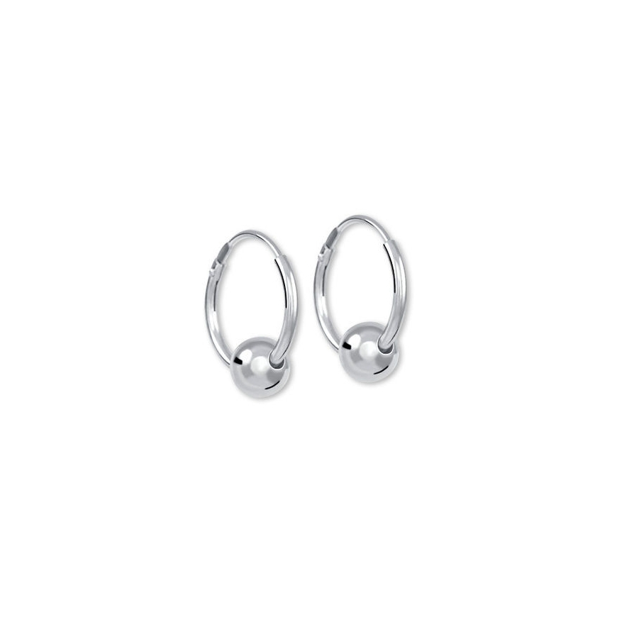 Brilio Silver mängulised hõbedased kõrvarõngad Koerad EA1208W – 2