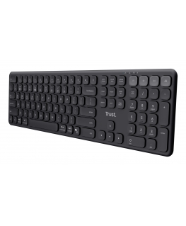 Trust Vaiya keyboard Universal USB + RF Wireless + Bluetooth US English Black