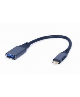 Gembird A-USB3C-OTGAF-01 USB cable USB 3.2 Gen 1 (3.1 Gen 1) 0.15 m USB C USB A Grey