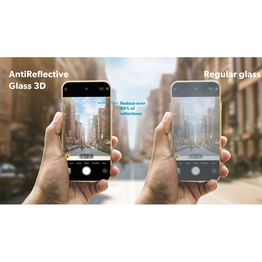 Epico AntiReflective Glass 3D for iPhone 17 Pro Max - with dust-free aplicator – 5
