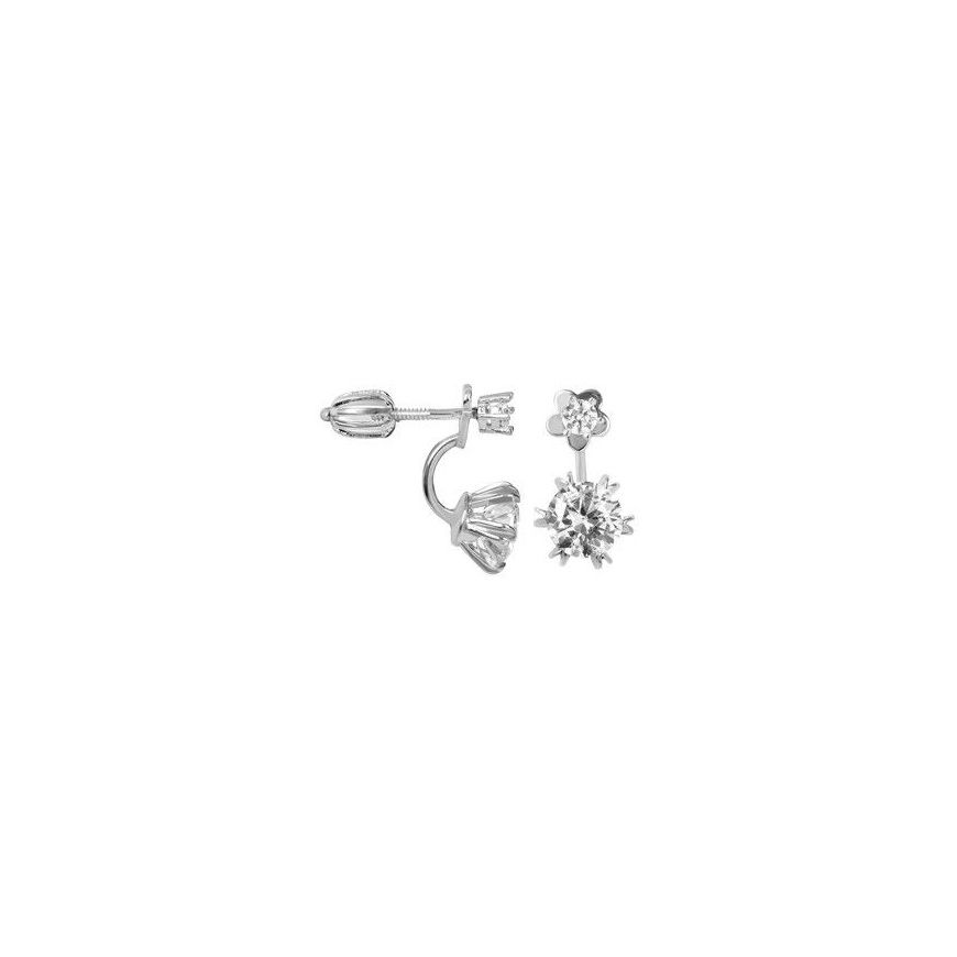 Brilio Silver Modern hõbe kõrvarõngad EA1217W – 2