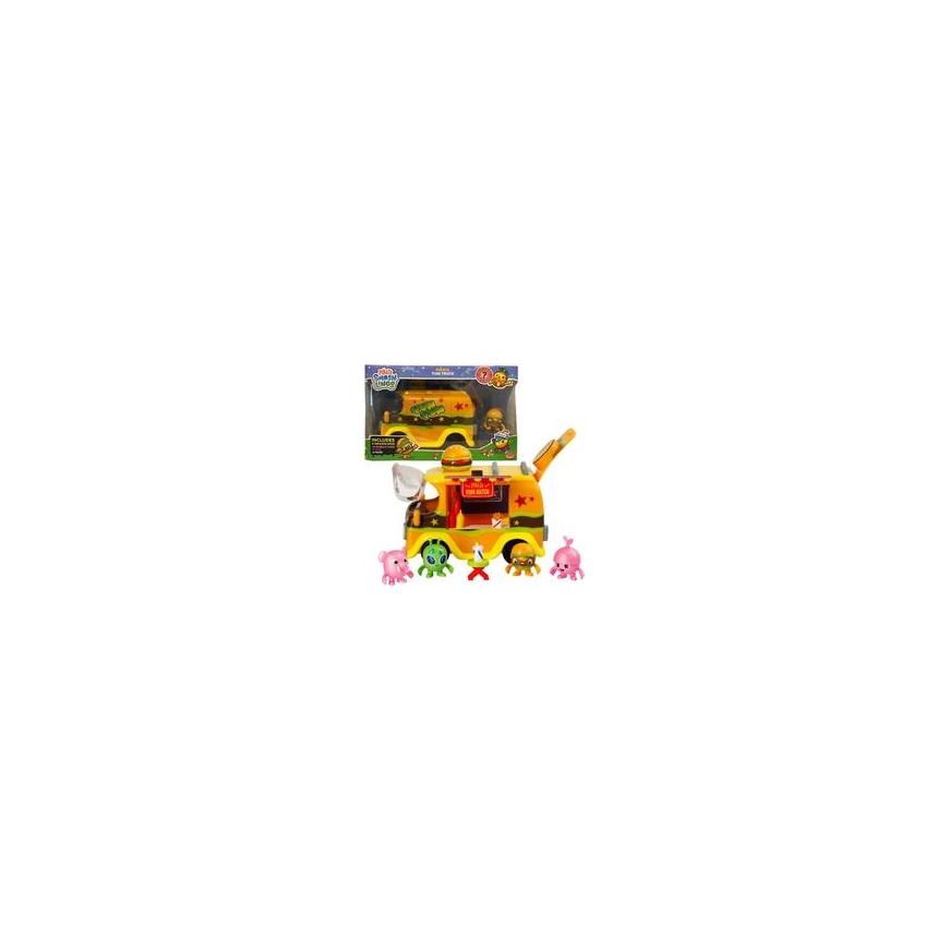 Almarina Pinata SmashLings Pinata Yum Truck maisto vagonėlio rinkinys + 4 figūrėlės