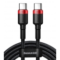 Baseus CATKLF-AL91 USB kabelis 2 m USB C Juoda Baseus CATKLF-AL91 USB kabelis 2 m USB C Juoda