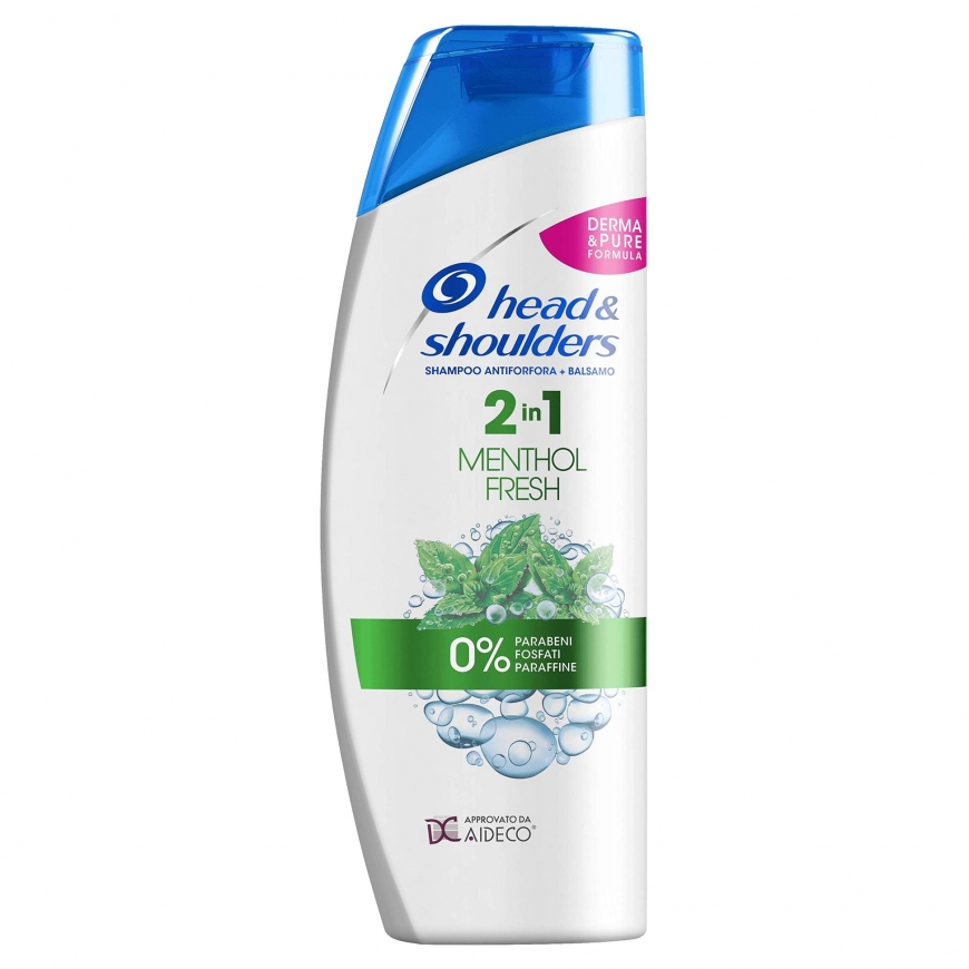 Head&Shoulders 2in1 Menthol Fresh shampoo and conditioner (shampoo and conditioner for dandruff) – 2