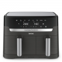 Tefal Dual Easy Fry & Grill EY905B Двойной 8,3 L Автономный 2700 W Аэрофритюрница с горячим воздухом Tefal Dual Easy Fry & Grill EY905B Двойной 8,3 L Автономный 2700 W Аэрофритюрница с горячим воздухом