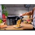 Tefal Dual Easy Fry & Grill EY905B Kahekohaline 8,3 l Eraldiseisev 2700 W Kuumaõhu fritüür Hall Tefal Dual Easy Fry & Grill EY905B Kahekohaline 8,3 l Eraldiseisev 2700 W Kuumaõhu fritüür Hall