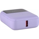 Qualo QPB10‑LD‑20‑09 Power Bank 10000mAh / LED / 20W / USB-A / USB-C Qualo QPB10‑LD‑20‑09 Power Bank 10000mAh / LED / 20W / USB-A / USB-C