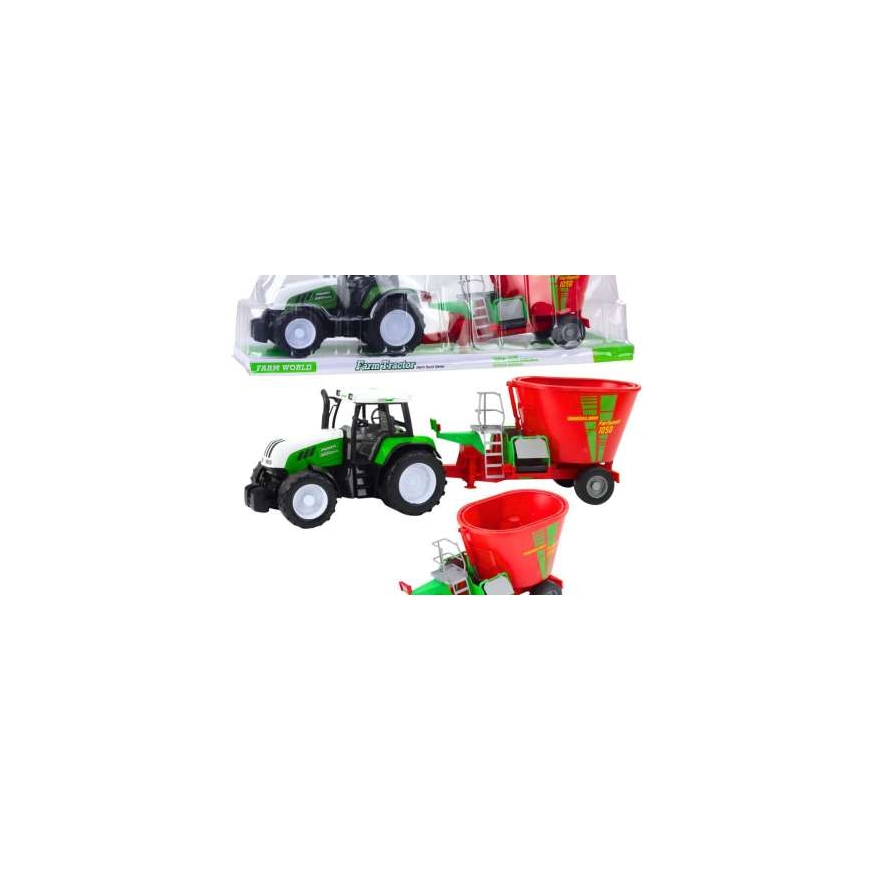 LEAN Toys Lean Toys Zaļais traktors