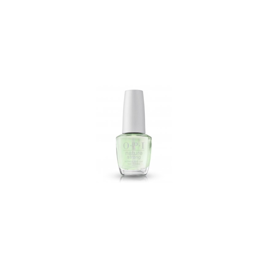 Opi NATURE STRONG Ilgalaikis natūralus nagų lakas Šviežias kaip Mėlyna Ramunėlė 15 ml