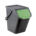 BIN BINI, 25 l, black, green BIN BINI, 25 l, black, green