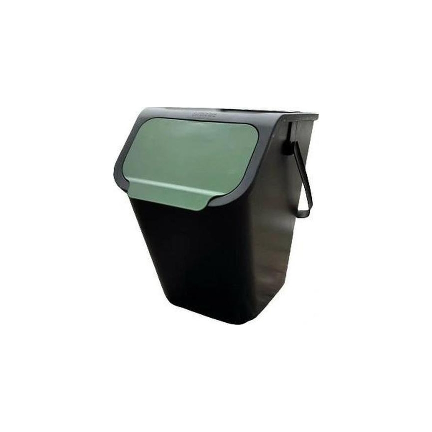 BIN BINI, 25 l, black, green – 2