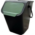 BIN BINI, 25 l, black, green BIN BINI, 25 l, black, green