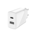 Savio LA-04 USB Type A & Type C Quick Charge Power Delivery 3.0 Indoor Viedtālrunis, Planšete Balts 