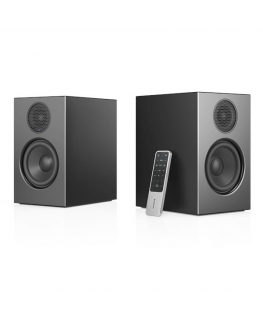 Audio Pro A28 Linkplay voolust stereo kõlarisüsteem bassi refleksiga, must