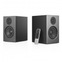 Audio Pro A28 Linkplay voolust stereo kõlarisüsteem bassi refleksiga, must Audio Pro A28 Linkplay voolust stereo kõlarisüsteem bassi refleksiga, must