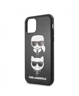 Apple iPhone 11 Pro Karl Lagerfeld un Choupette vāciņš melns