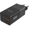 Qualo QLSN-CA-65-01 Nano PD Network Charger Adapter is USB-C / USB-A / 65W Qualo QLSN-CA-65-01 Nano PD Network Charger Adapter is USB-C / USB-A / 65W