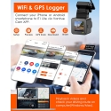 Vantrue 1 Lite Full HD Wi-Fi Прикуриватель, USB Черный