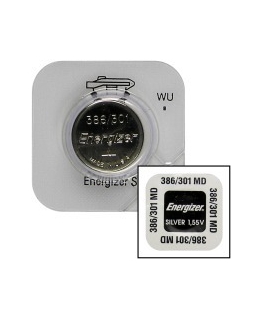 Energizer 301/386 Батарейка одноразового использования Оксид серебра (S)
