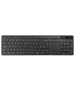 Targus EcoSmart AKB873NO klaviatuur Universaalne RF juhtmeta ühendus + Bluetooth QWERTY Põhjamaad Must