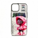 Силиконовый чехол для Apple iPhone 12 PC Spider Sense бело-розовый Силиконовый чехол для Apple iPhone 12 PC Spider Sense бело-розовый