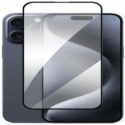 Apple iPhone 16E/14/13/13 Pro Täielik Liim 21D Klaas Ilma pakendita (2tk) Must