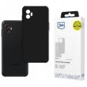 3MK Hardy MagSilicone -kotelo Samsung Galaxy S25 Edgelle mustana