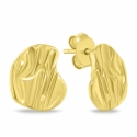 Brilio Silver Modern gold-plated earrings EA1217Y Brilio Silver Modern gold-plated earrings EA1217Y